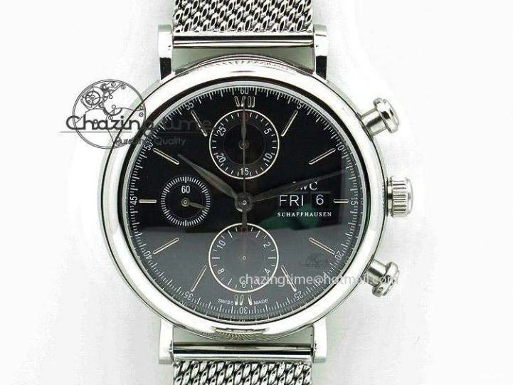 MIROTIME 1227 Big Pilot Real PR IW502701 RG YLF 1:1 Best Edition Blue Dial On Calfskin Strap A Classic 7225